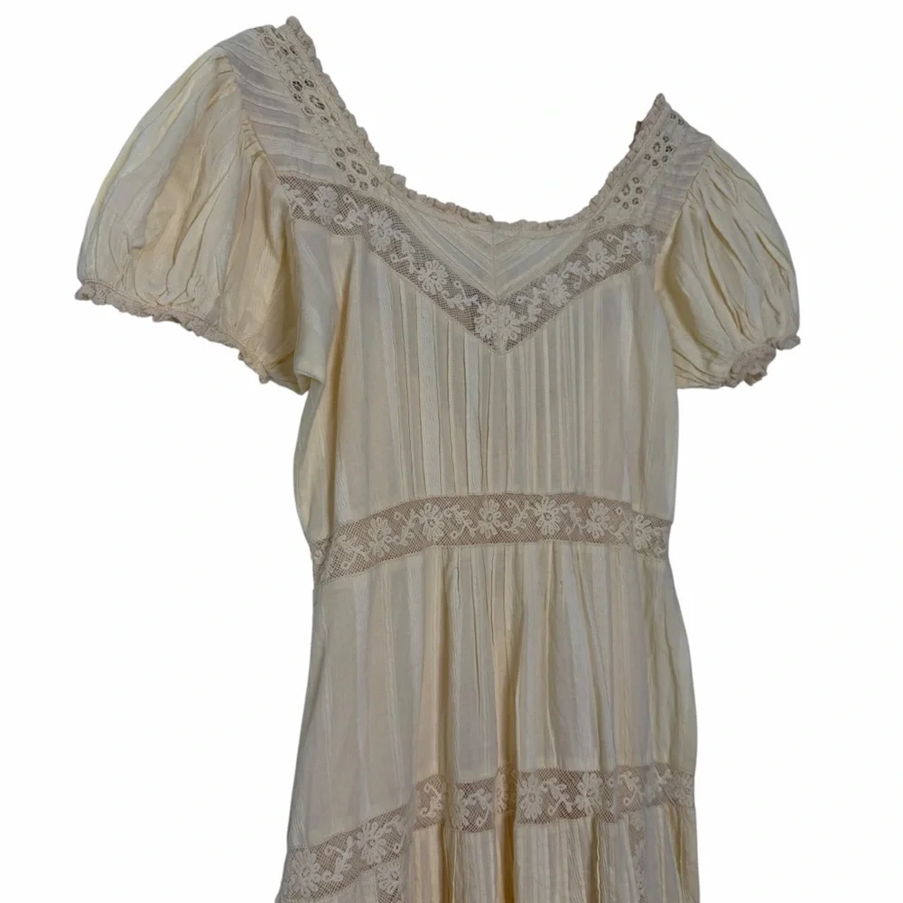 NEW Loveshackfancy Carabella Dress Ivory - Picture 12 of 15